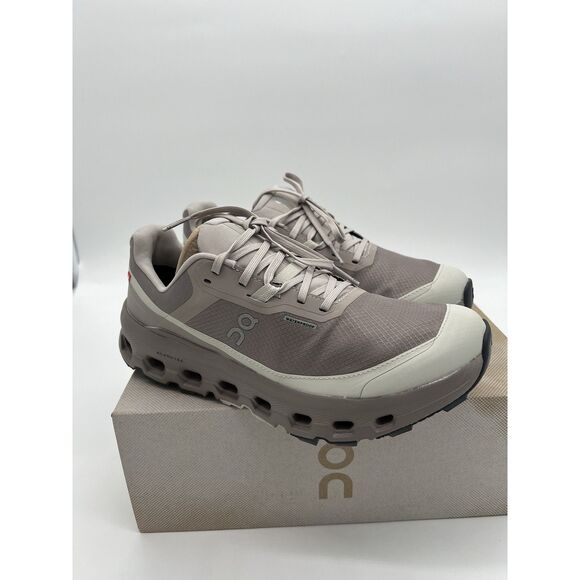 On Cloudvista 2 Women's Waterproof Trail Running Shoes Sand Size 8.5 Fog Cinder - Picture 3 of 9